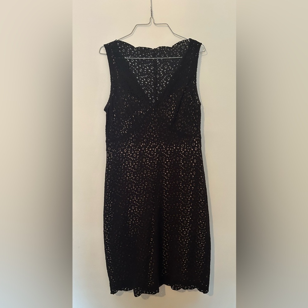 BCBGMaxAzria Black Lace Dress